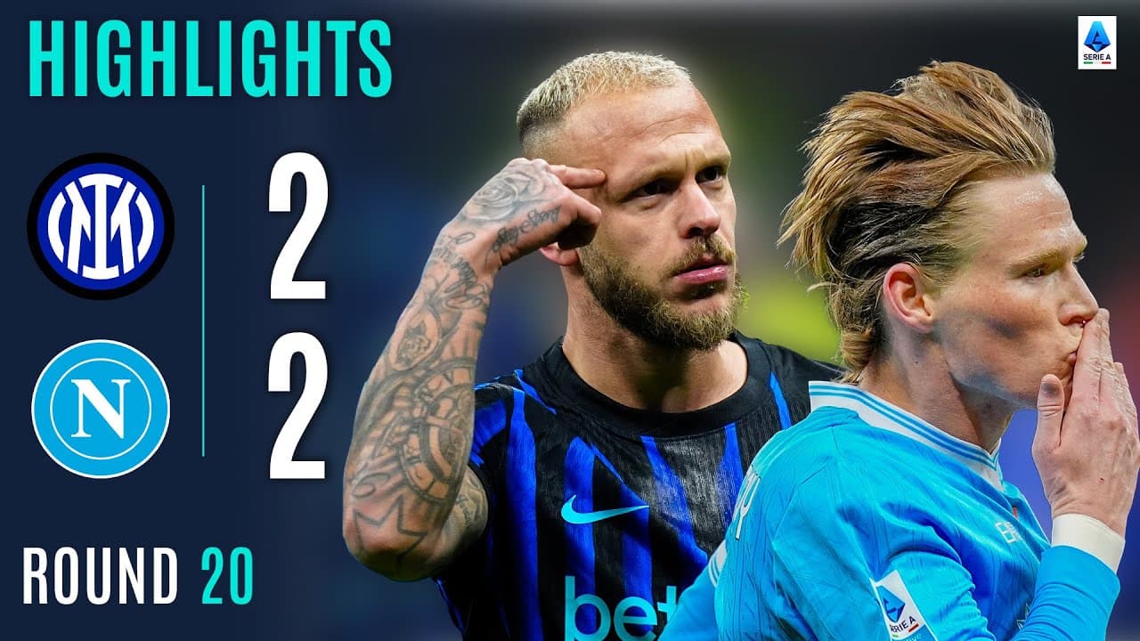 Inter vs Napoli: Serie A 2–2 Draw in 2025–26 Season
