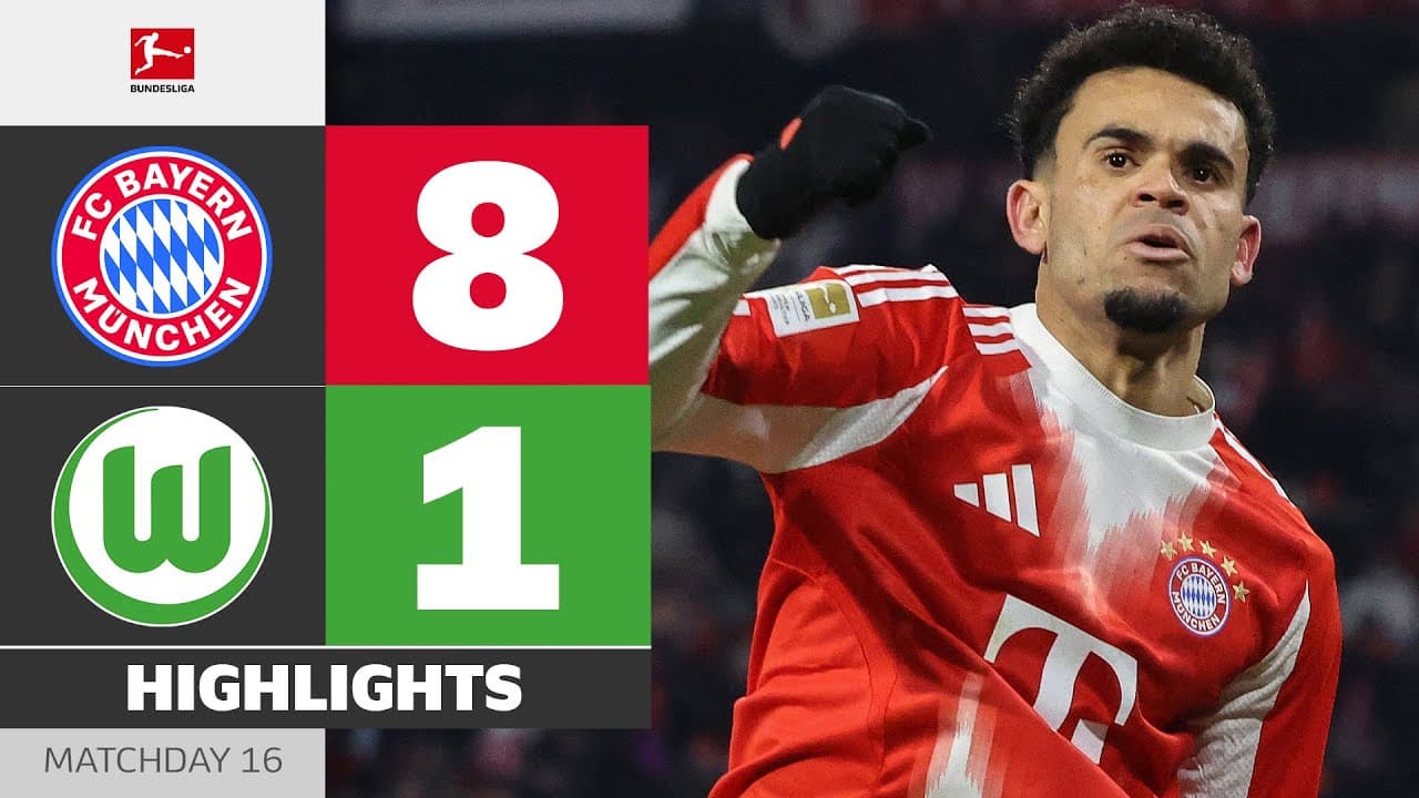 Bayern Munich dominated Wolfsburg 8–1 in the 2025–26 Bundesliga on January 11, 2026, with Olise and Kane starring at Allianz Arena.