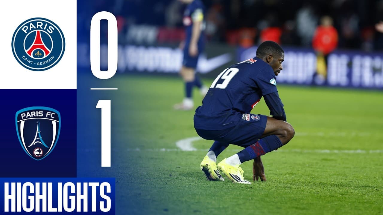 PSG vs Paris FC: Paris Derby Shock in the Coupe de France